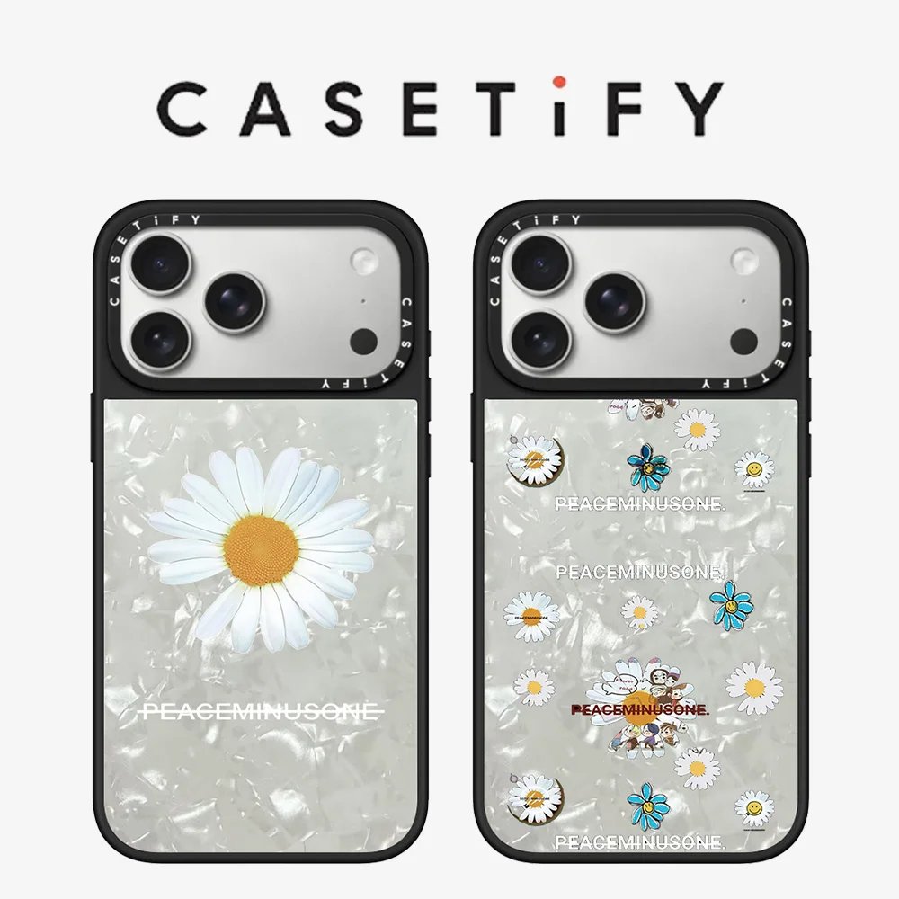Peat Pellet Tray - CASETiFY PEACEMINUSONE Seria Daisy Etui na