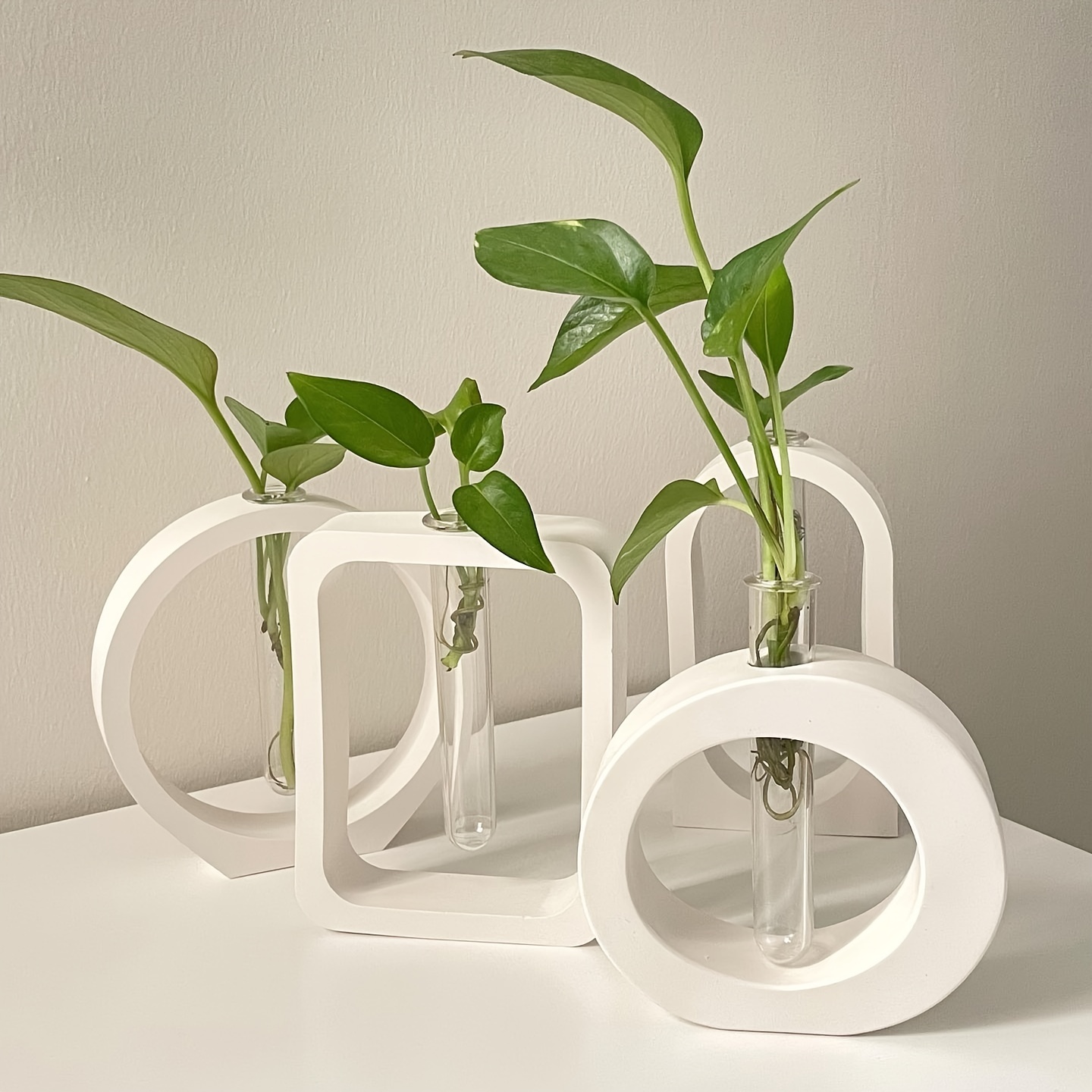Propagation Station Vase - 4 SZTUK Wazon na kwiaty Silikonowa