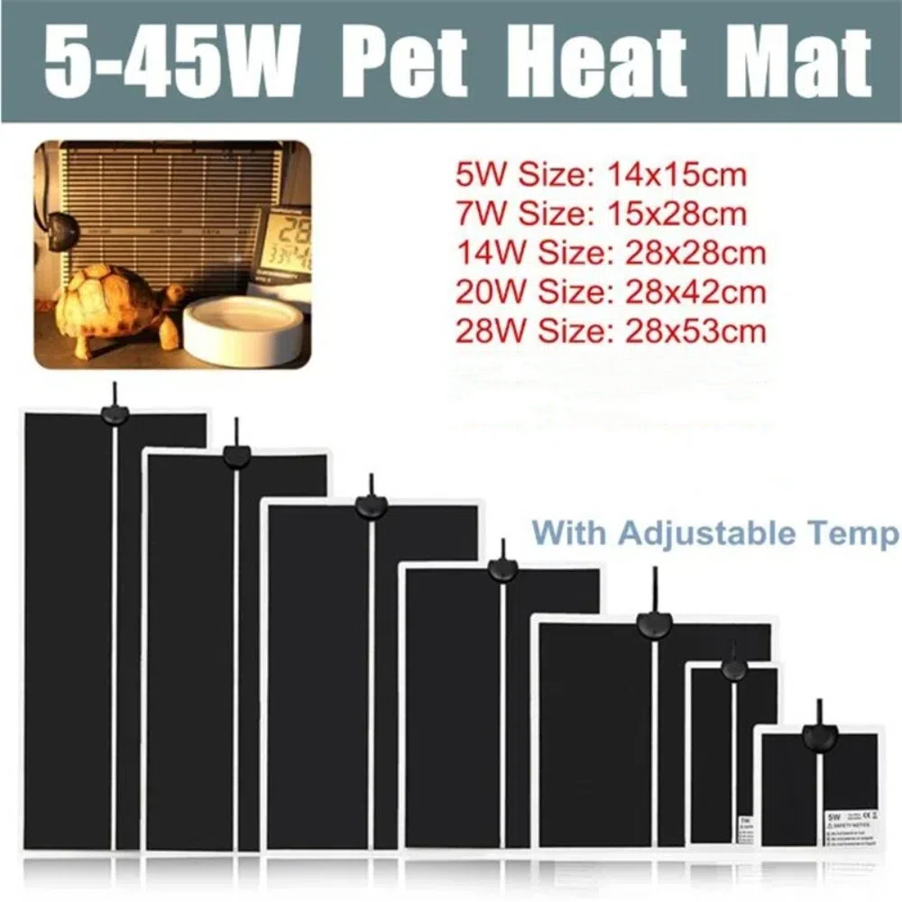 Heat Mat Seedling - Mata grzewcza do sadzonek 5~28W, antyzimna,