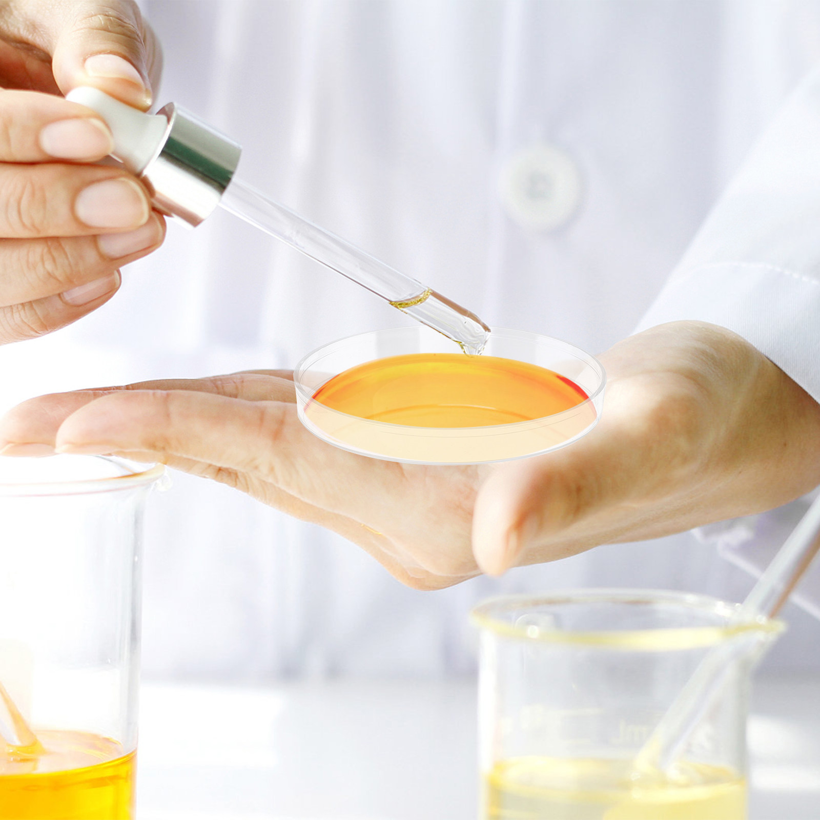Agar Tissue Culture - 30 szt. Szaleń Petriego Przezroczyste Plastikowe