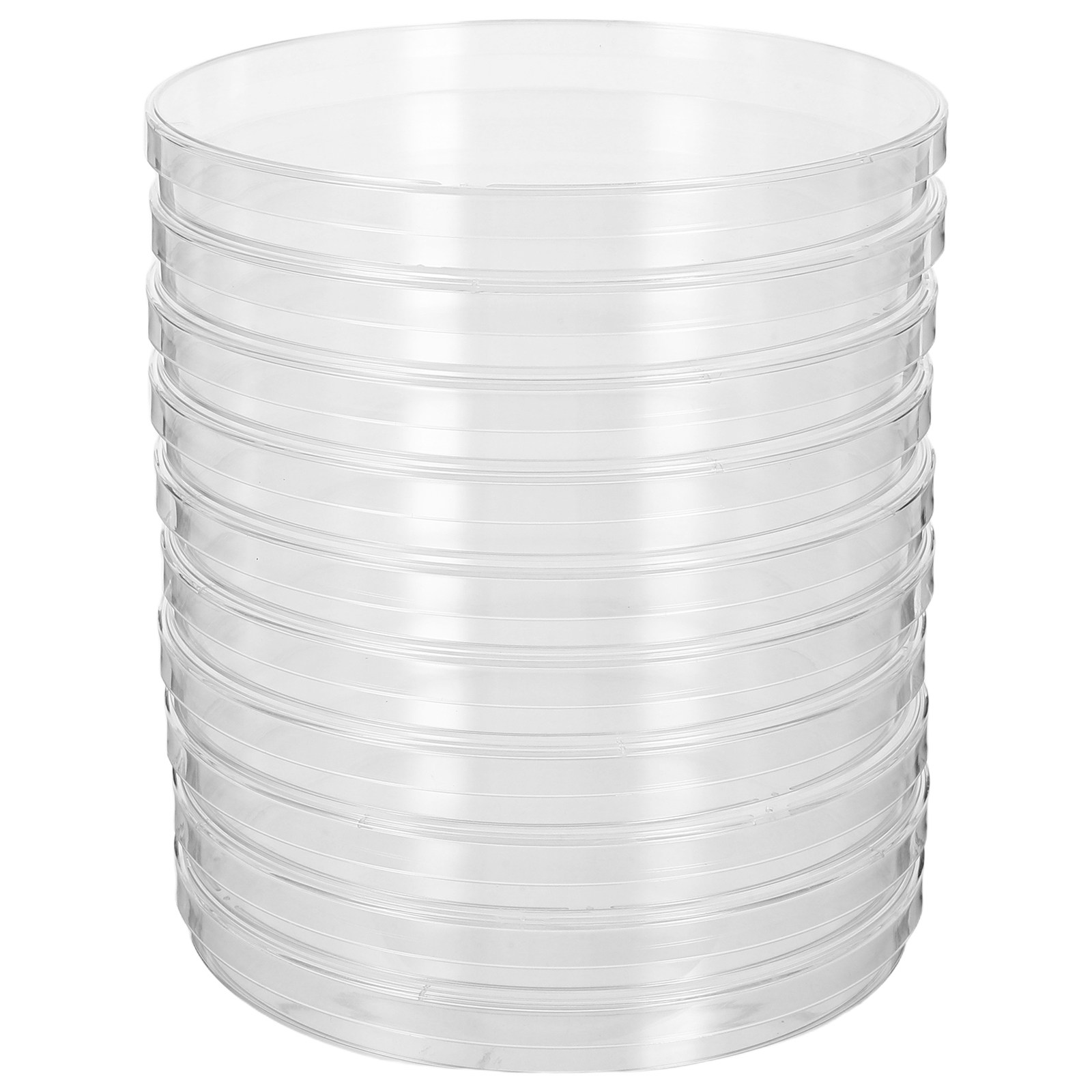 Agar Tissue Culture - 10 szt. Laboratoryjne szalki Petriego, przezroczyste