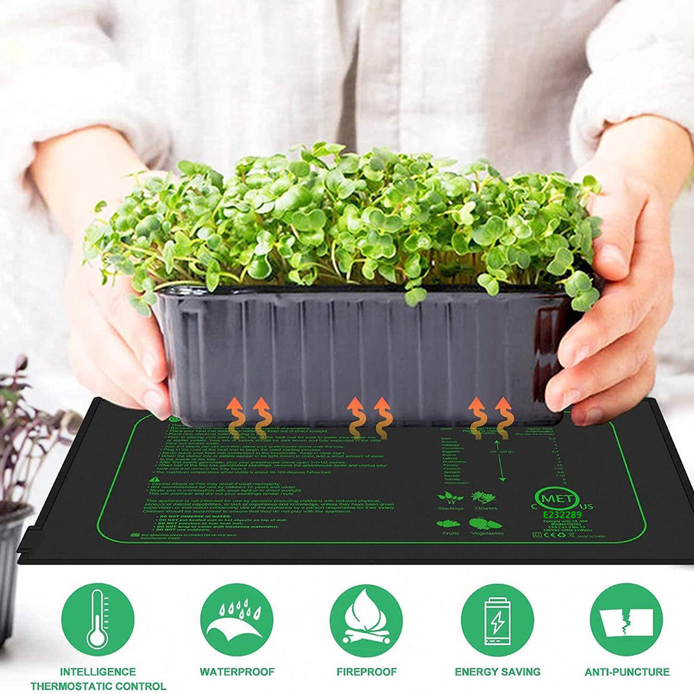 Heat Mat Seedling - Mata grzewcza do sadzonek wodoodporna ciepła