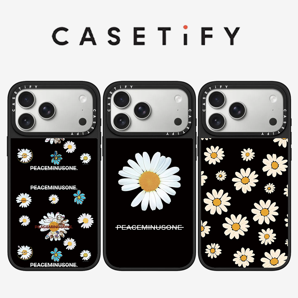 Peat Pellet Tray - CASETiFY PEACEMINUSONE Daisy Series Etui na