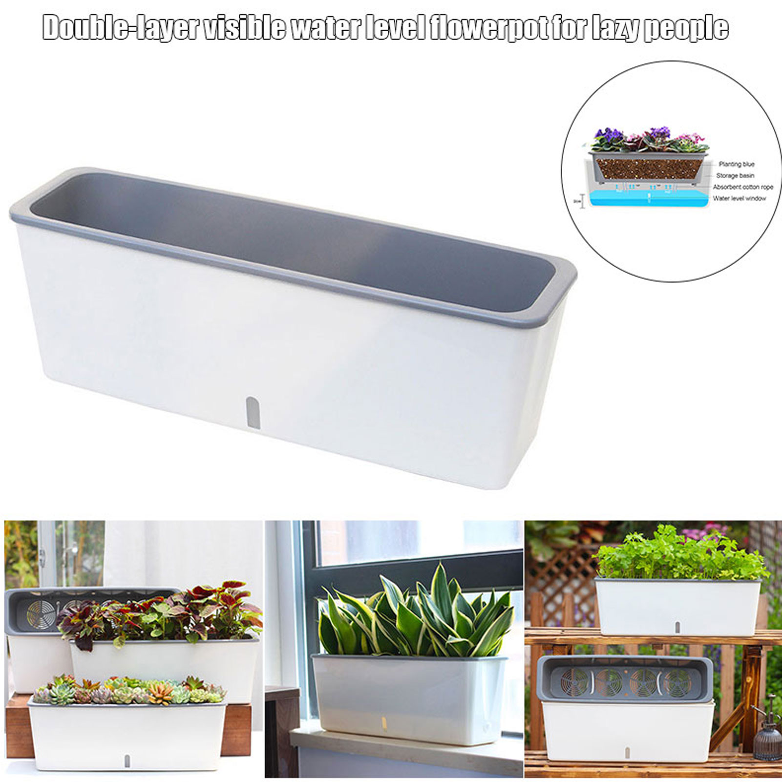 Samonawadniające się doniczki  – Self Watering Insert recenzja i cena