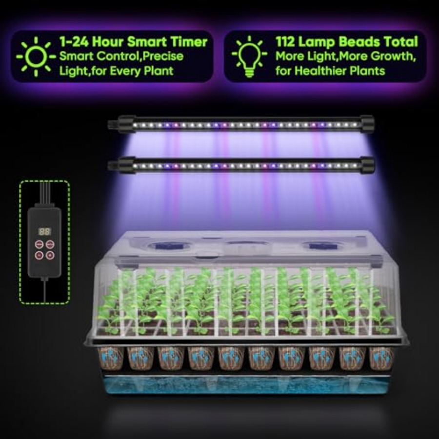 Taca do rozsady z 120 komórkam – Humidity Dome Kit recenzja i cena