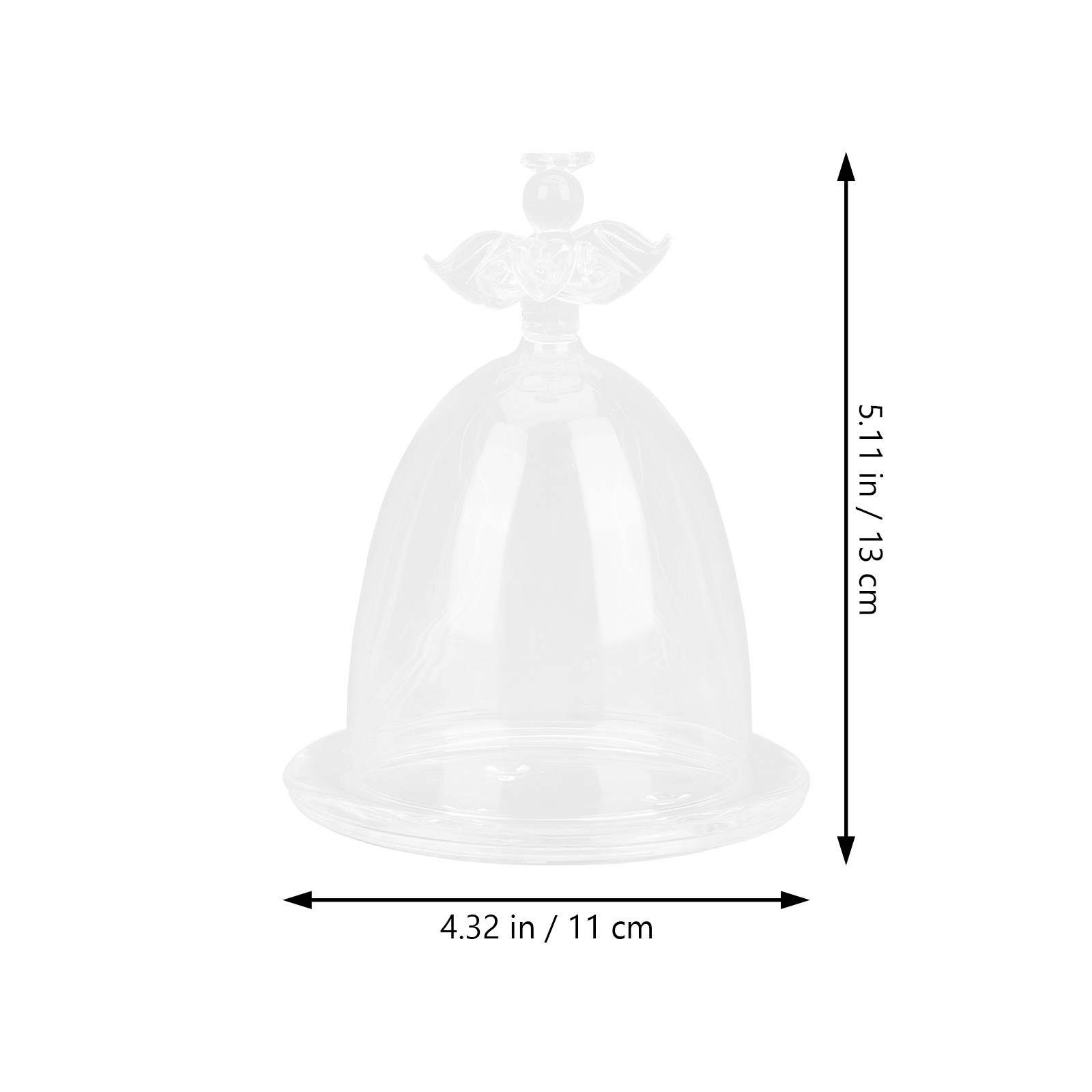 Szklana kopuła Angel Clear do  – Plastic Dome Clear recenzja i cena