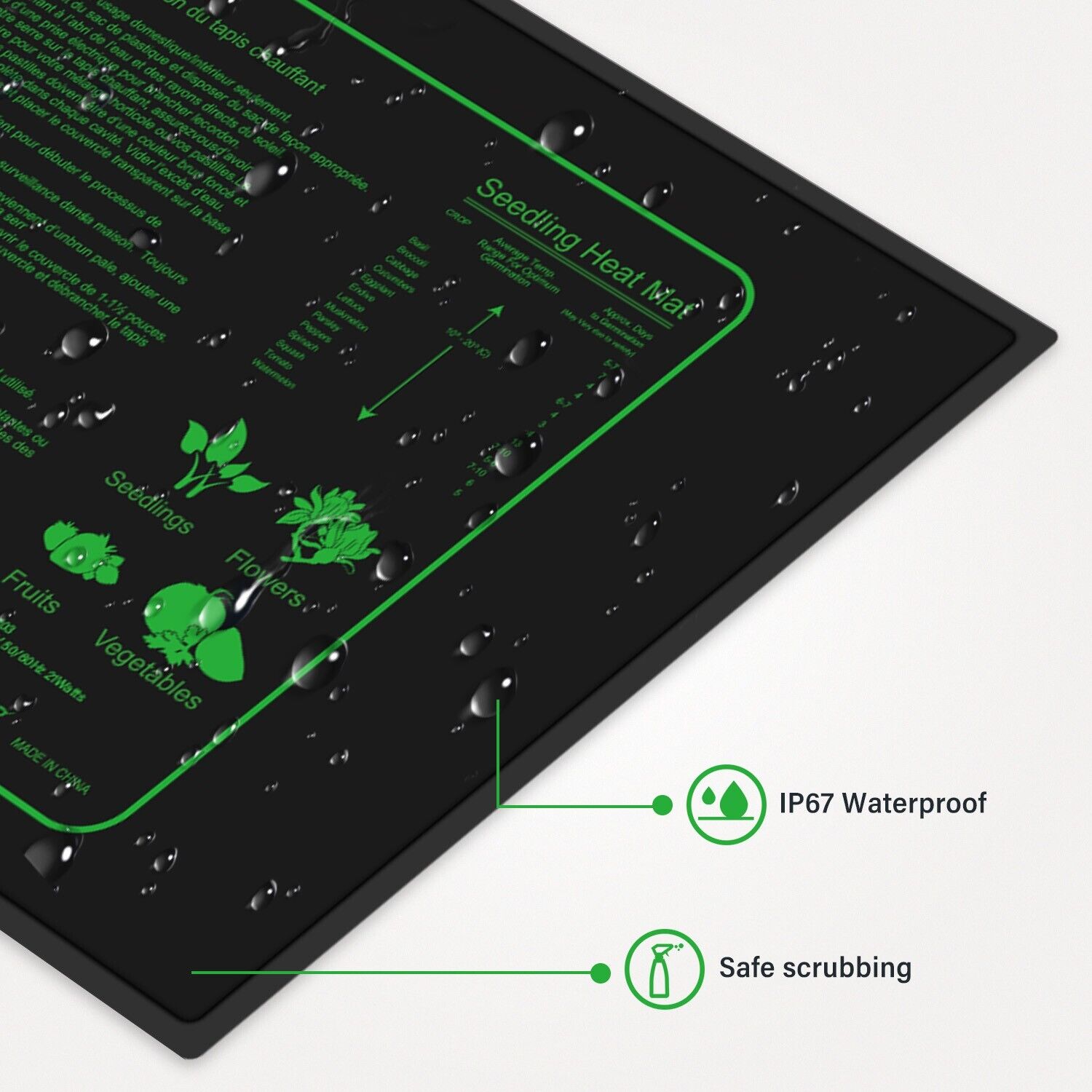 Mata grzewcza LERWAY 21W do sa – Heat Mat Seedling recenzja i cena
