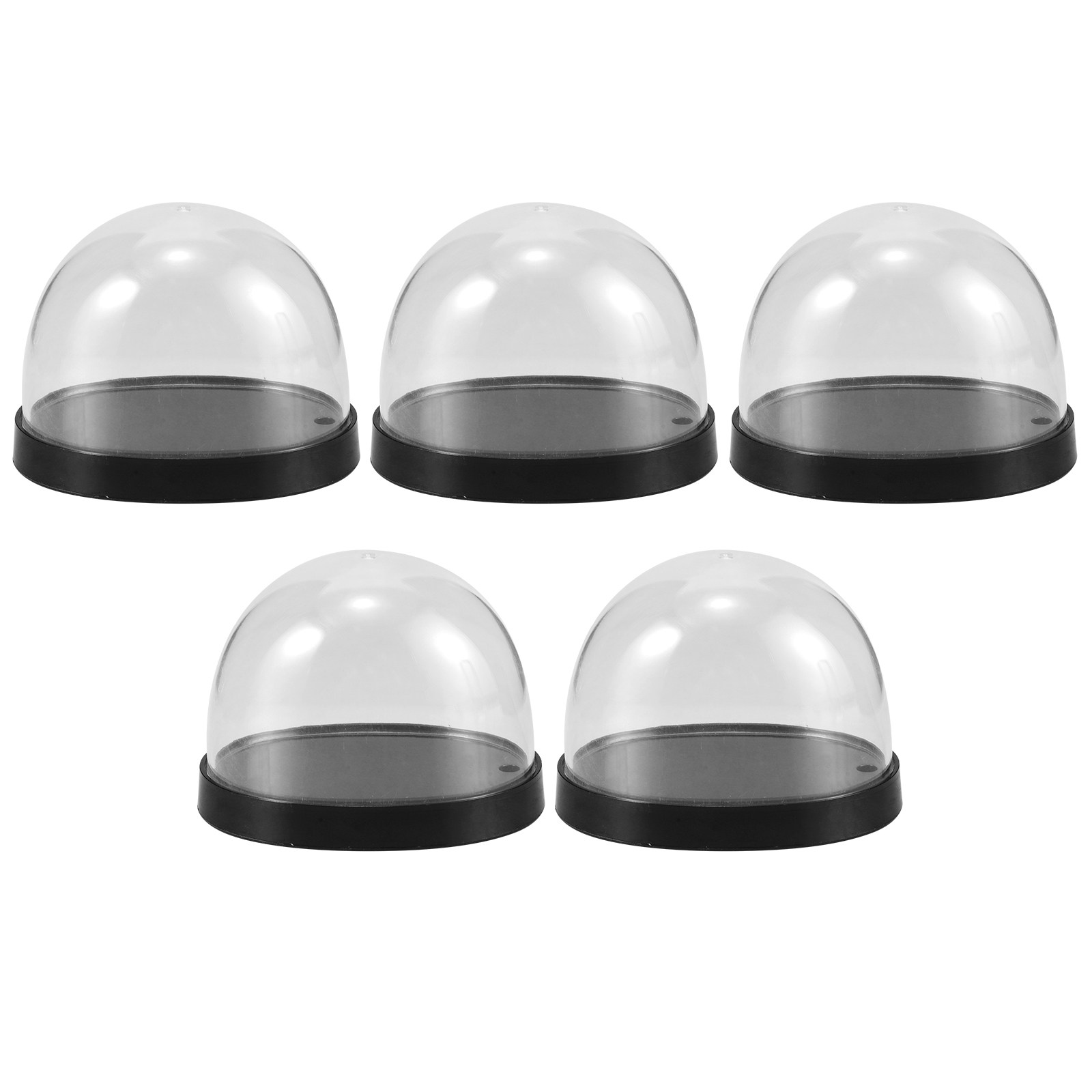 5 Zestawów Przezroczystych Pla – Plastic Dome Clear recenzja i cena