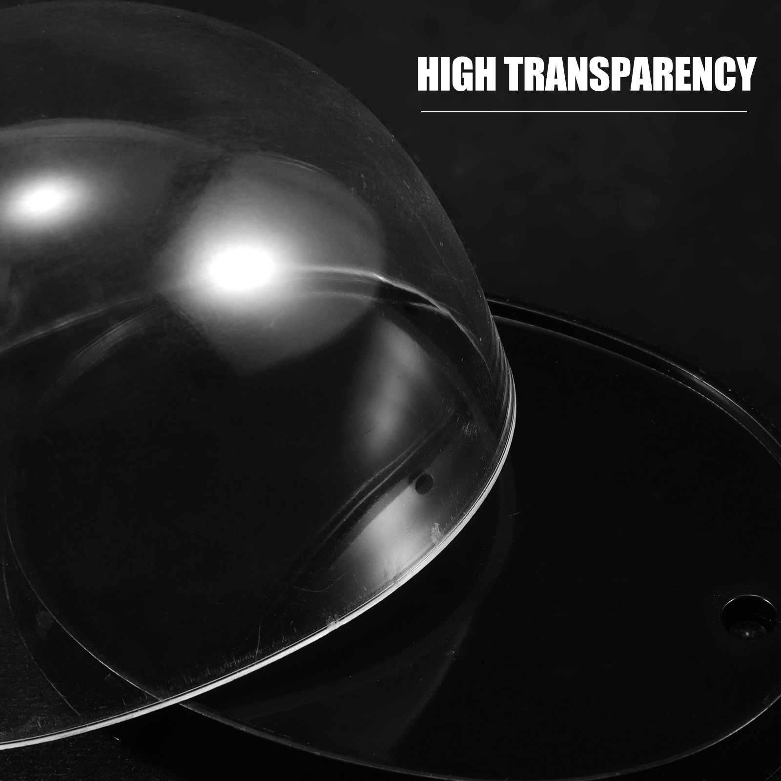 5 Zestawów Przezroczystych Pla – Plastic Dome Clear recenzja i cena