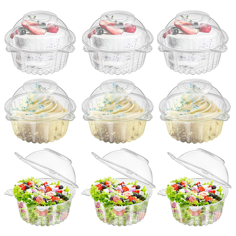 10szt Pudełka do pakowania bab – Plastic Dome Clear recenzja i cena