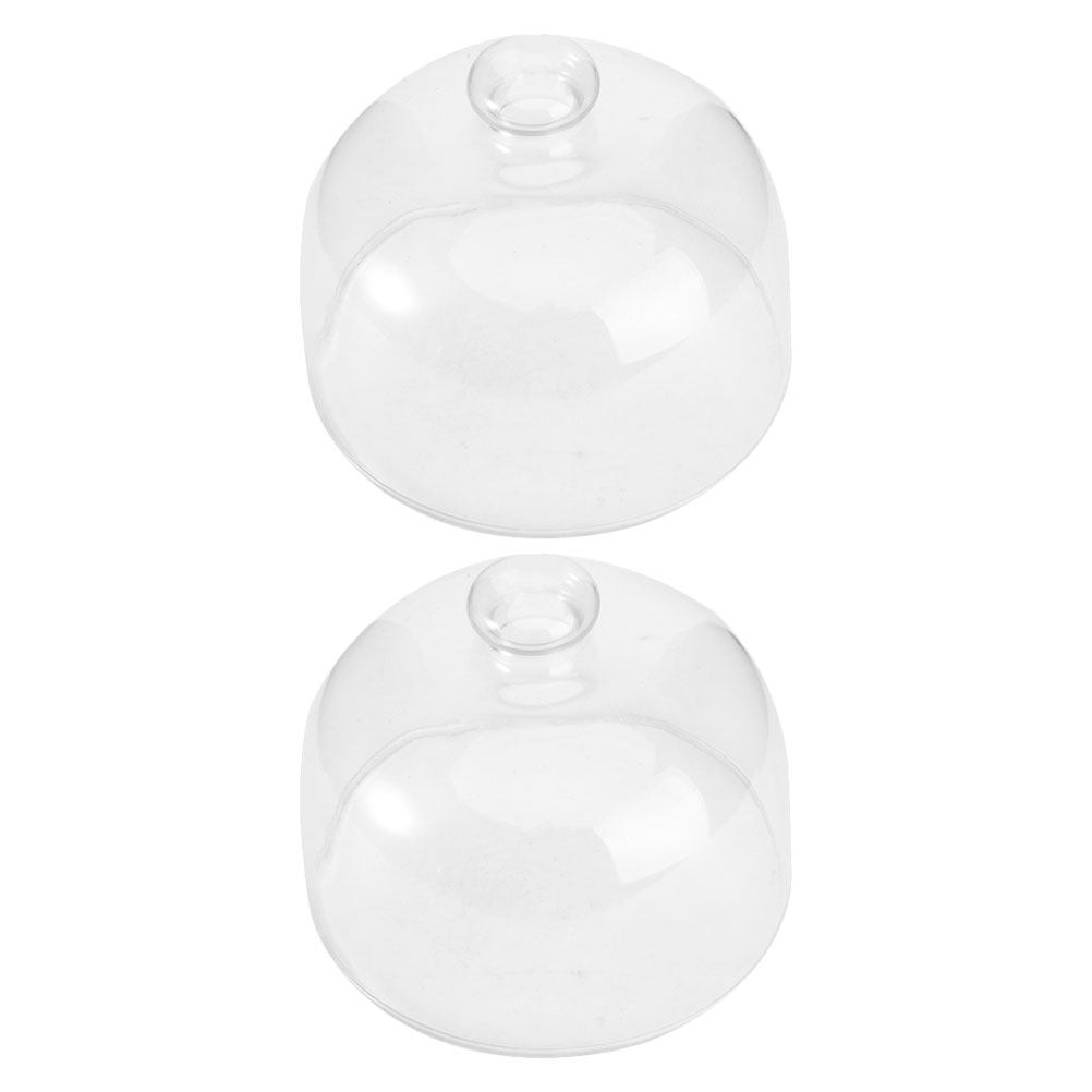 2 szt. Przezroczysta szklana k – Plastic Dome Clear recenzja i cena