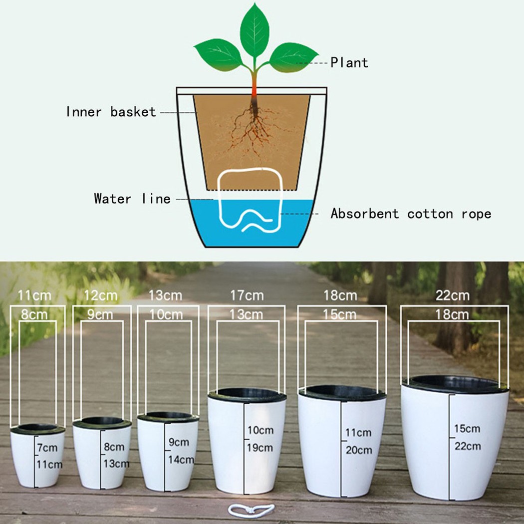 Automatyczne nawadnianie kwiat – Self Watering Insert recenzja i cena