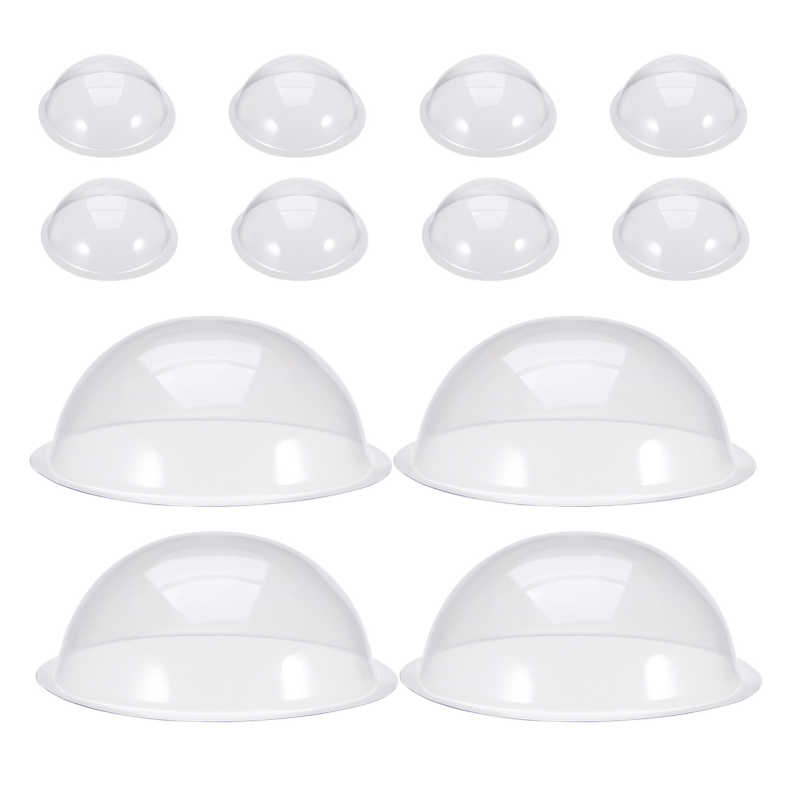 12 szt. przezroczystych, wypeł – Plastic Dome Clear recenzja i cena